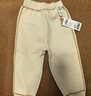 迷你巴拉【蹦蹦裤】男童女童运动裤宝宝保暖儿童休闲裤潮秋新款 浅卡其50311 【加绒】 100 实拍图
