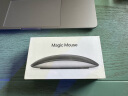 Apple 苹果原装鼠标无线蓝牙妙控鼠标Magic Mouse 妙控鼠标深空灰色 黑色多点触控鼠标 实拍图