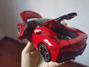 比美高 1:24法拉利车模sf90合金玩具跑车仿真汽车模型男孩礼物 实拍图