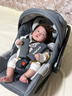 bebelock婴儿提篮式汽车儿童安全座椅新生儿宝宝睡篮车载便携摇篮i-Size 太空灰【i-Size认证】 实拍图