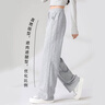 班尼路（Baleno）拼接直筒裤女夏2026年早秋潮流时尚运动卫裤休闲简约通勤早八长裤 实拍图