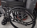 鱼跃(yuwell)轮椅H050钢管升级加固可折叠老人轮椅车老年轻便折叠轮椅 实拍图