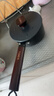 铁荷叶【免开锅】出口日本华味HWEI熟铁锅无涂层炒菜锅不粘锅铸铁锅煎炒 日本不粘奶锅(免开锅)配锅盖 16cm 实拍图