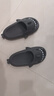 迟到时光鲨鱼拖鞋男居家新品厚底软底防滑凉拖鞋男士四季室内凉拖鞋女外穿 远山灰【升级款】 42-43 【适合42-43码】 实拍图