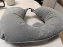 TA按压充气u型枕旅行便携飞机高铁火车睡觉头枕脖枕护颈神器靠枕 实拍图