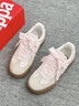 Kappa卡帕女鞋厚底滑板鞋子女2026新款运动休闲鞋软底德训鞋小粉鞋 奶茶粉 36 实拍图