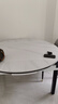 晨巢 岩板餐桌 实木餐桌椅组合现代简约可伸缩折叠吃饭桌子餐厅家具 黑白框架亮光雪山白-111皮椅 1.35米一桌六椅-12MM岩板厚度 实拍图