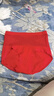 高腰无痕舒适收腹裤蚕丝底裆轻塑裤塑身提臀内裤女 红色 XL 【推荐120-140斤】 实拍图