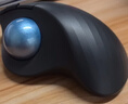 罗技（Logitech）ERGO M575 S 人体工学鼠标 轨迹球鼠标 无线蓝牙双模 办公鼠标 带无线2.4G接收器 石墨黑 实拍图