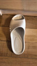 科柔（KENROLL）男女专业防滑浴室轻薄透气居家洗澡凉拖鞋 星尘灰 40-41(255mm) 实拍图