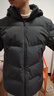 361°羽绒服男秋冬季三防防泼水短款连帽保暖运动休闲外套652544301D-3 实拍图