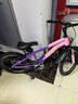 永久（FOREVER）儿童山地车儿童自行车儿童山地自行车6到12岁小学生新款变速单车 标配粉紫|单速+辐条轮+后座+车灯 20寸|身高130-160cm 实拍图