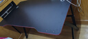 奥伦福特  电脑桌台式家用电竞游戏桌办公书桌简约书房写字桌子 碳纤维纹路单桌-120*70 升级款电竞桌 实拍图