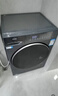 海尔滚筒洗衣机全自动带烘干10KG 新品 防生锈537超薄平嵌 525大筒 蓝盾除菌 商场同款XQG100-HL58A1 实拍图