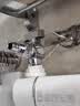 潜水艇球阀全铜大流量燃气热水器地暖壁挂炉专用三角阀加长亮面4分口径 【4分进4分出】一冷一热套装 实拍图
