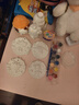 煦贝乐石膏娃娃浮雕画儿童手工diy涂色玩具立体白胚涂鸦挂件香薰礼物 实拍图