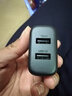 绿联充电头多口快充USB插座头双口3.4A充电器5v1a/2a适用iPhone17/16/15/14华为小米安卓手机手表平板 实拍图