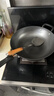 炊大皇炒锅铁锅无涂层铸铁锅多用传世34cm电磁炉通用炒菜锅C34D2 实拍图