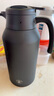 丽贝德家用保温壶316不锈钢热水瓶大容量暖水瓶壶保温瓶 2800ML 黑色 实拍图
