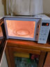 美的（Midea）变频小清新微波炉 液晶屏幕 磨砂面板 小型20L家用 匠心工艺（PM2002） 实拍图