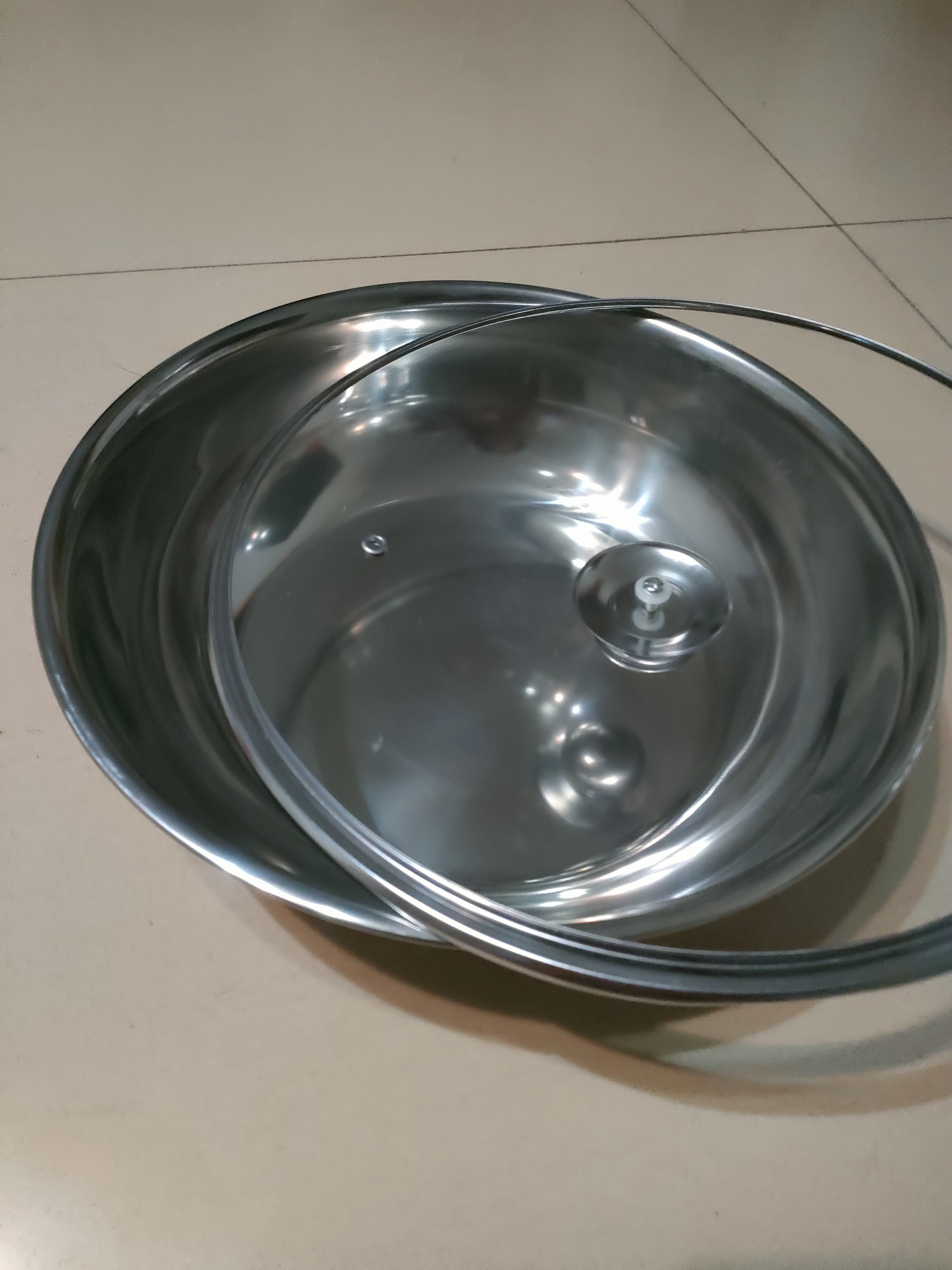 不锈钢和面盆加深揉面盆家用厨房打蛋洗菜发面汤盆汤锅大盆火锅 26cm不锈钢和面盆无盖 实拍图