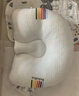 bebebus婴儿定型枕0-6个月睡圆头纠正头型枕头0-1岁定型枕礼盒抗菌防螨款 实拍图