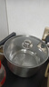 【加高】不锈钢汤锅加厚家用加高煲汤大容量煮粥炖锅 加高：加大【24cm】汤锅+玻璃盖 实拍图