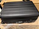 90分行李箱24英寸商务拉杆箱大容量旅行箱密码箱托运箱子多瑙河黑色 实拍图