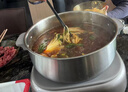 九阳（Joyoung）0涂层IH秒涮电火锅火锅专用锅电锅家用4-8人分体式可拆洗多功能电蒸锅不锈钢电煮锅6L火锅锅GN12 实拍图