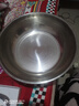 【不锈钢】和面盆厨房烘焙家用火锅盆洗菜打蛋汤锅盆醒面盆料理盆 32cm【热卖款】不锈钢 和面盆 实拍图