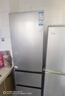 海尔（Haier）「真省电」310L三门冰箱黑金净化一级能效风冷无霜BCD-310WGHD3E7WV(银)国家补贴 实拍图