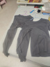 三枪秋衣秋裤男士纯棉薄款圆领打底棉毛衫裤无侧缝抗静电保暖内衣套装 实拍图