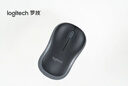 罗技（Logitech）M185鼠标 无线鼠标 办公鼠标 对称鼠标 黑色灰边 带无线2.4G接收器 实拍图