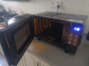 格兰仕变频微波炉烤箱一体机 家用23升平板加热一级能效智能杀菌 解冻光波烧烤彩膜款G80F23CN3LV-PG(B0) 实拍图