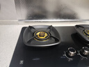 樱花（SAKURA）燃气灶防爆面板天然气灶煤气灶双灶液化气灶猛火炉灶台式嵌入式两用全铜配置火盖一级能效 JZT-QC02【5.2KW天然气】 实拍图