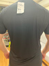 京东京造【100 超轻速干】运动T恤夏季户外跑步健身短袖男 黑色2.0 XL 实拍图