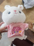熊猫熊兔子玩偶毛绒玩具小女孩生日38女神节礼物女生儿童布娃娃抱枕公仔 实拍图