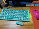 ATKRS7Air磁轴键盘 75配列客制化电竞游戏机械键盘有线全键热插拔办公无畏契约 RS7 Air湖水绿冰刃轴 实拍图