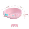 茶花 儿童抗菌洗脸盆31.7cm1只加厚塑料盆洗衣服洗脚盆粉色* 实拍图