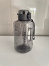 乐扣乐扣（LOCK&LOCK）小水库大容量塑料运动水杯户外冷水壶刻度把手男女杯子2.2L灰色 实拍图