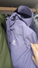 骆驼（CAMEL）三防冲锋衣户外登山服防风防水防污三合一运动外套 AD12263514X抓绒内胆凝夜紫男女 L 实拍图