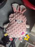 澳贝（auby）婴幼儿玩具豆豆绒小兔子毛绒安抚玩偶可入口水巾哄睡牙胶啃咬新年 实拍图