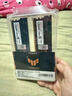 阿斯加特（Asgard）16GB DDR4 3200 台式机内存条 金伦加&TUF联名款 马甲条 精选颗粒 CL18 黑橙甲 实拍图