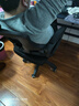 锦汐 电脑椅家用办公椅子靠背人体工学椅学习转椅老板座椅游戏电竞椅 【可后躺】黑框黑网 实拍图