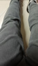 JEANSWEST LIFE真维斯美式休闲裤男秋冬季加绒加厚雪尼尔潮牌长裤男士直筒裤子 实拍图