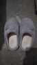 大嘴猴（paul frank）棉拖鞋男女情侣时尚简约厚底家居保暖冬季拖鞋PF6661粉色260 实拍图