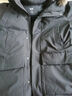 优衣库莫雷加德同款男装女装高级保暖羽绒大衣外套冰雪羽绒481200 09 黑色 L 实拍图