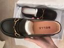 百丽情人节礼物马衔扣乐福鞋女26春新平跟百搭单鞋Z3B1DAA6 黑色 37 实拍图