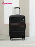 Diplomat外交官商务万向轮拉杆箱旅行箱TSA密码箱行李箱TC-6903黑色24英寸 实拍图