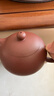 京东京造 宜兴紫砂壶 手工【原矿紫泥】煮茶泡茶壶茶具 西施壶210ml 实拍图